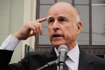 California Gov. Jerry Brown 